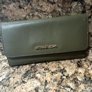Michael Kors Sage Green Women's Wallet
